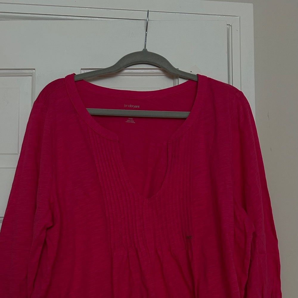 NEW Lane Bryant Cotton Slub Top – Size 18/20 – Never Worn!